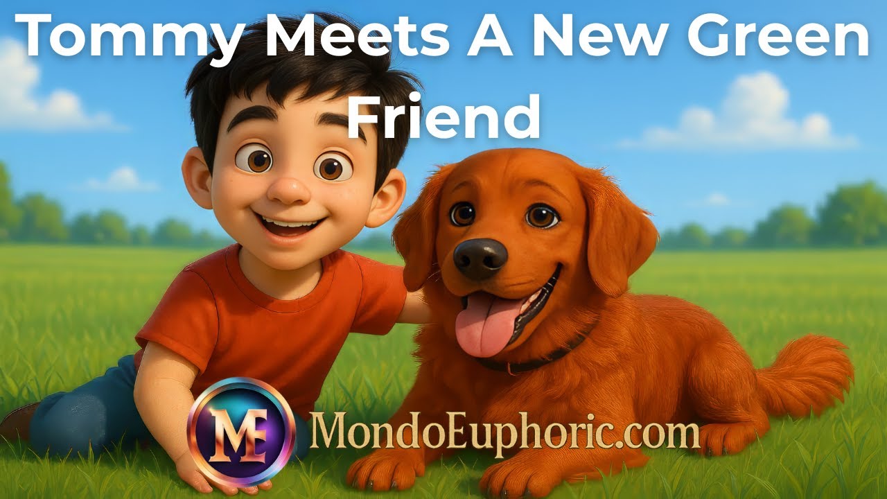Healthy Recipe Generator AI Story - Tommy Meets a New Green Friend