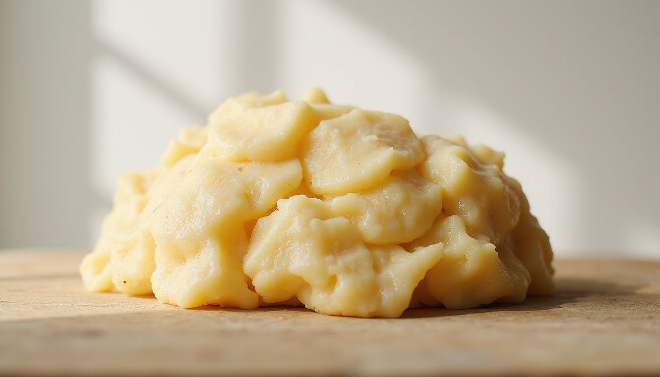 Close-up of a five-pound human fat model with realistic color and texture Close-up of a five-pound human fat model with realistic color and texture