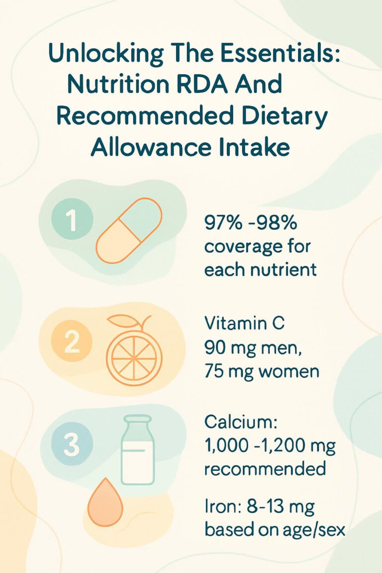 Simple Rda Food Unlocking The Essentials: Nutrition RDA And Recommended Dietary Allowance